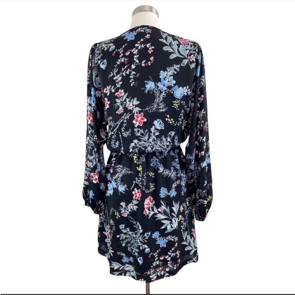 PARKER Floral Peasant Long Sleeve Dress size M - Picture 3 of 12